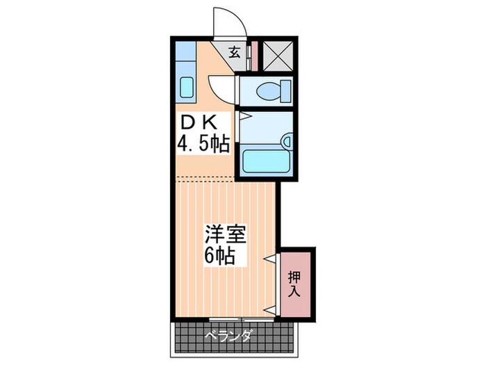 フェニックスハイツ２の物件間取画像