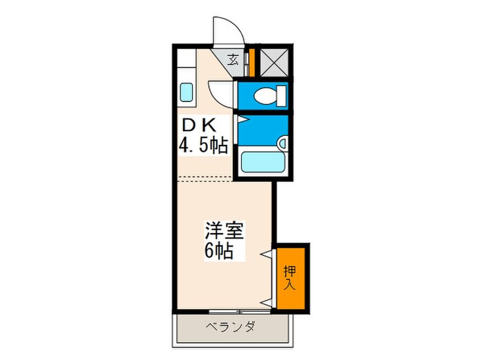 フェニックスハイツ２の物件間取画像