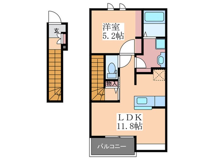 スターマインの物件間取画像