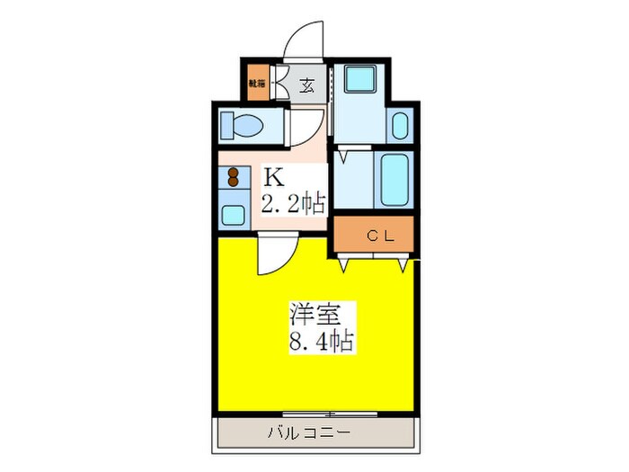 カ－サエテルナの物件間取画像