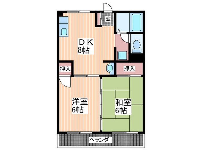 田村ビルの物件間取画像