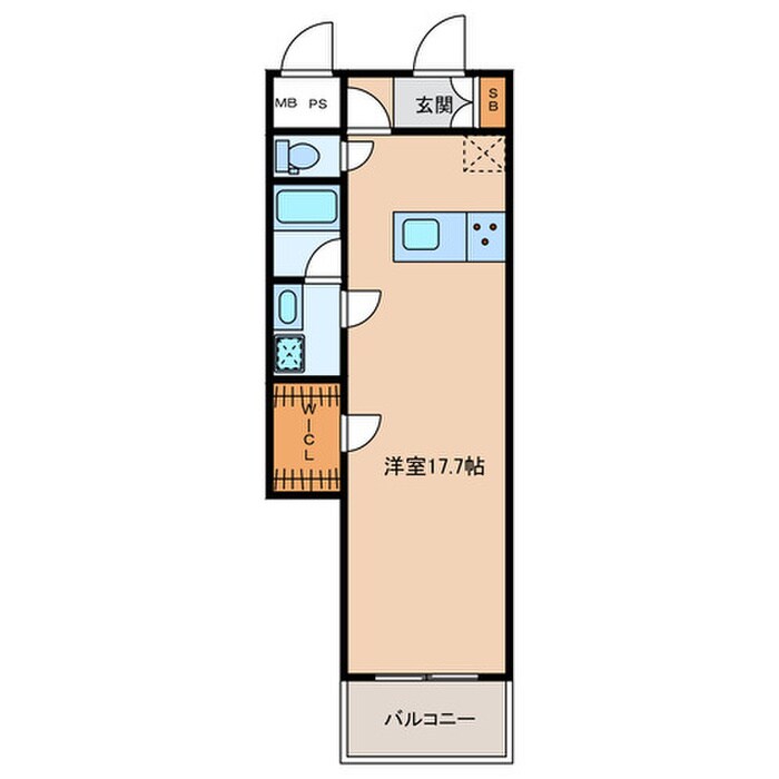 新白島東亜ビルの物件間取画像