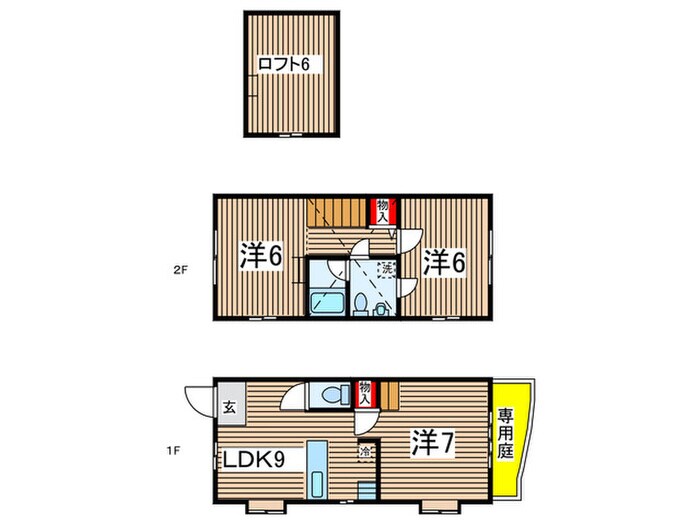センチュリーヴィラ（1－3号）の物件間取画像