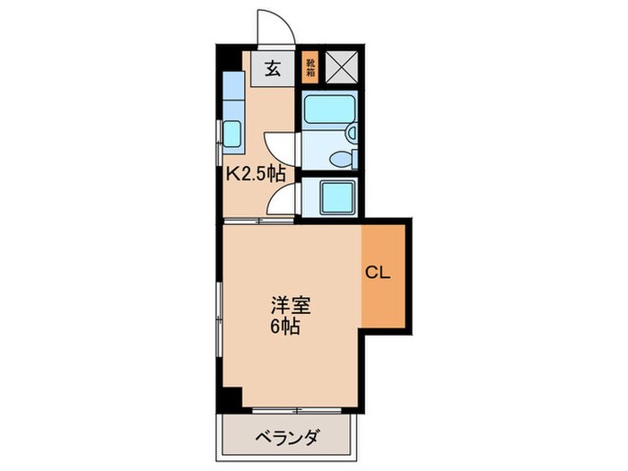 フタバビルの物件間取画像