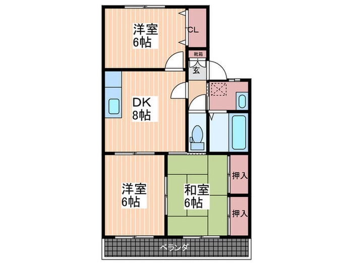 ピュア小川の物件間取画像