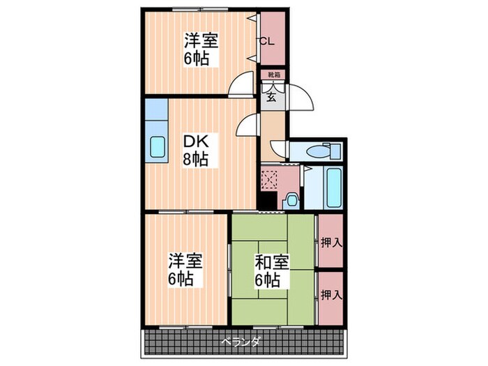 ピュア小川の物件間取画像