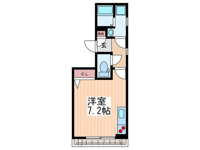 グレ－スコ－ト矢賀Ⅱの物件間取画像