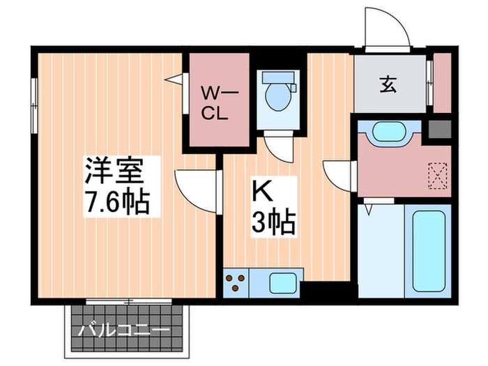 セジュールソフィアの物件間取画像