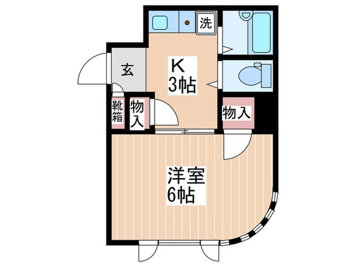 メイク第２ビルの物件間取画像