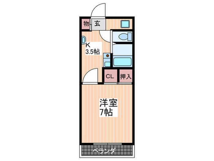 エトワール21の物件間取画像