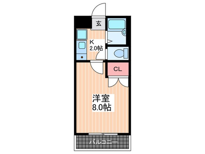 ステイタスオブ大野の物件間取画像