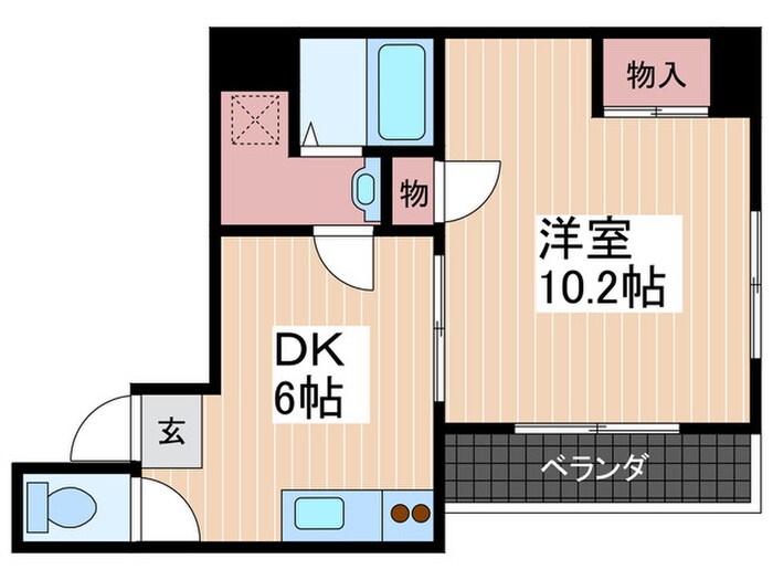 第２２やたがいビルの物件間取画像