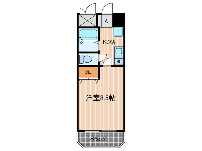 中島ビルの物件間取画像