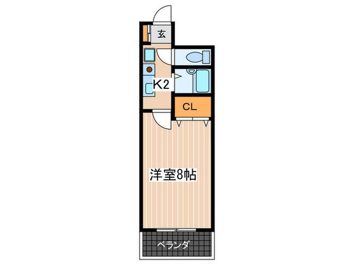 ソシア舟入の物件間取画像