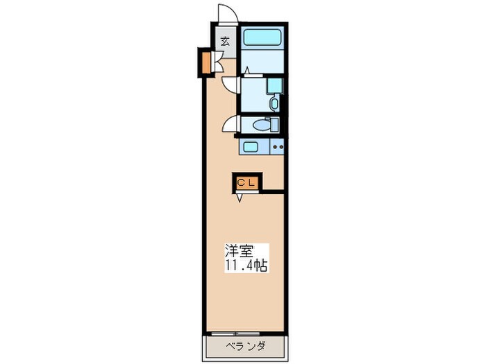 Ｓｕｎ　ｆｌｏｒａ楽々園の物件間取画像