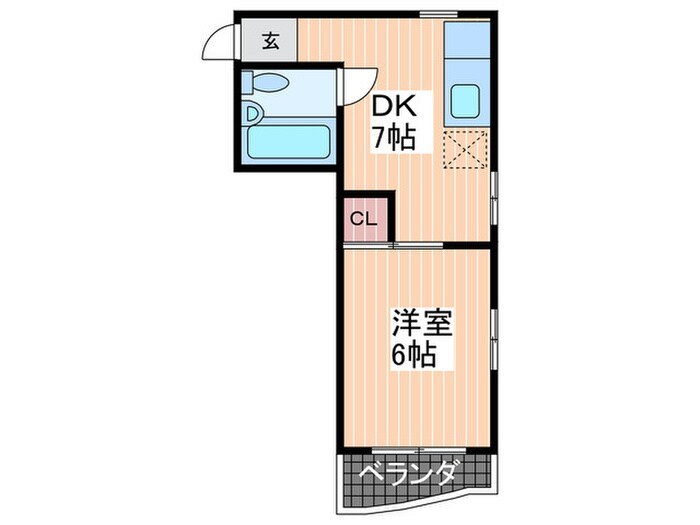 アールズコートⅡの物件間取画像