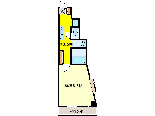 シャルム豊明の物件間取画像