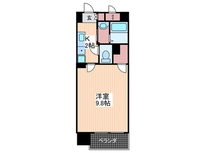 第１８友建ビルの物件間取画像