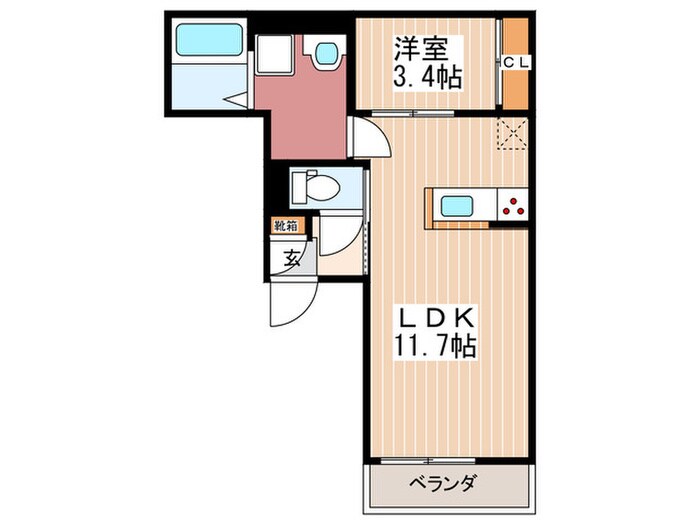 Regalest Feliceの物件間取画像