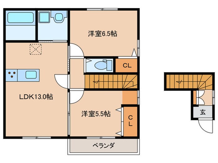 Le・Liensの物件間取画像