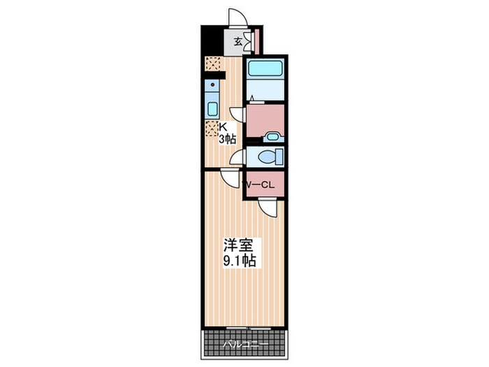 第３１友建ビルの物件間取画像