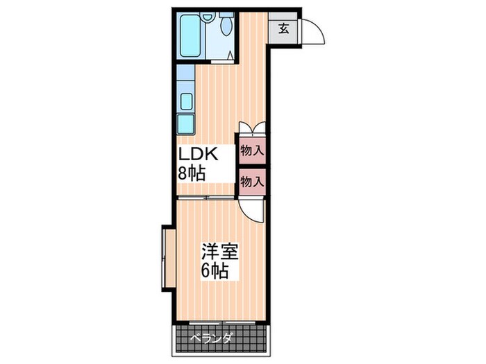 メゾン粟屋の物件間取画像