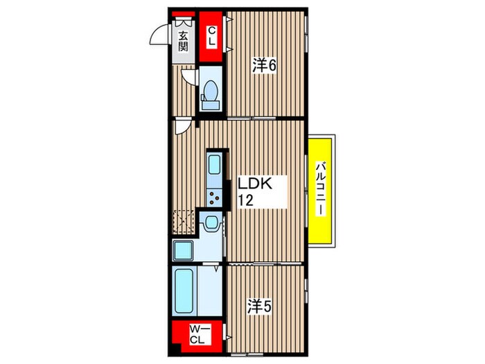 リオッサの物件間取画像