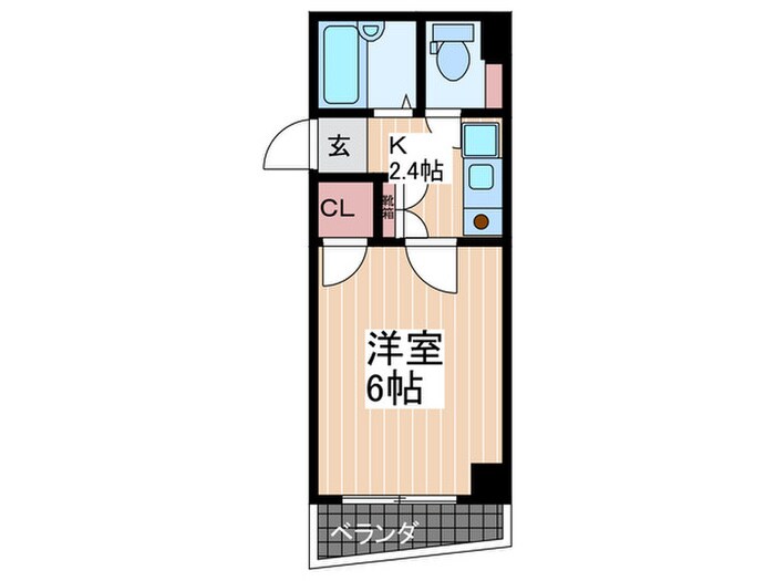 エスペランサ大手町の物件間取画像