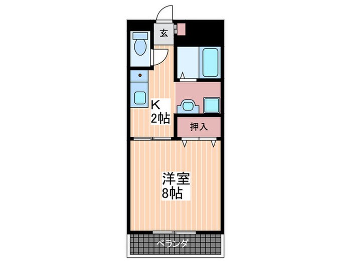 コンフォートＳの物件間取画像