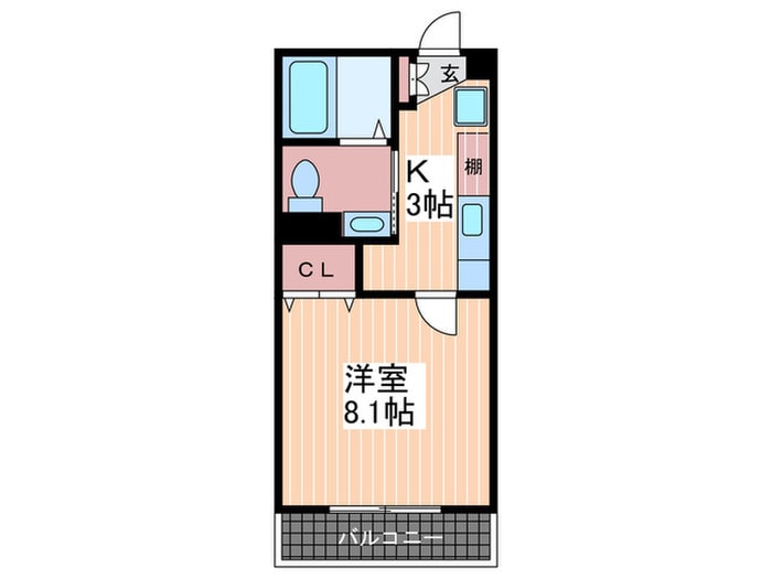 カサグランデⅡの物件間取画像