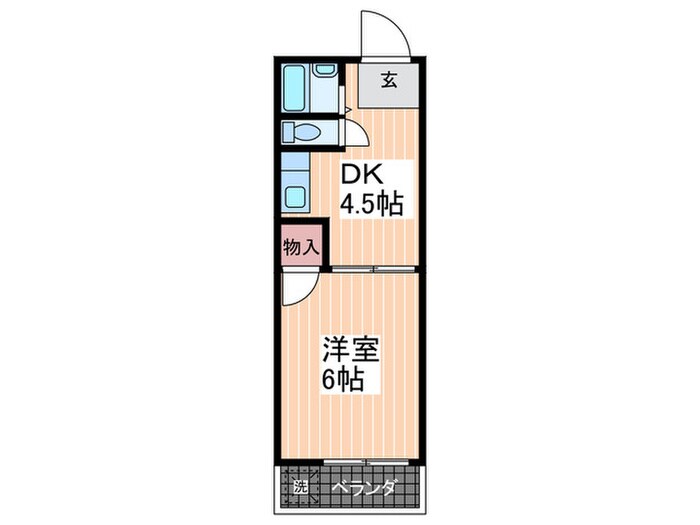 メゾン静松苑の物件間取画像