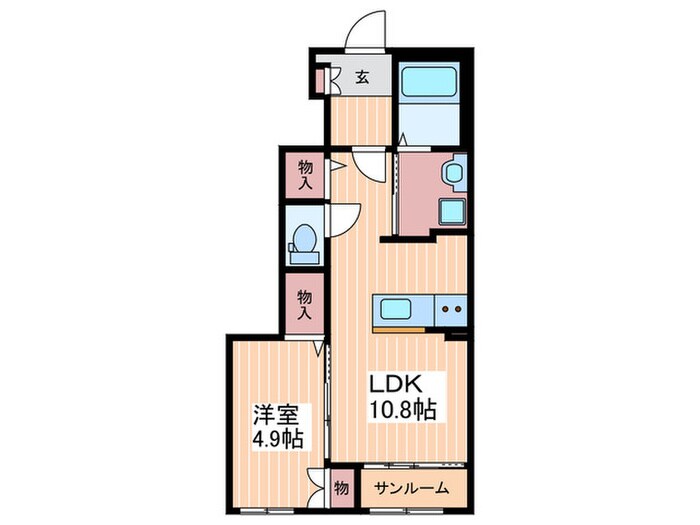 サン・ライトの物件間取画像