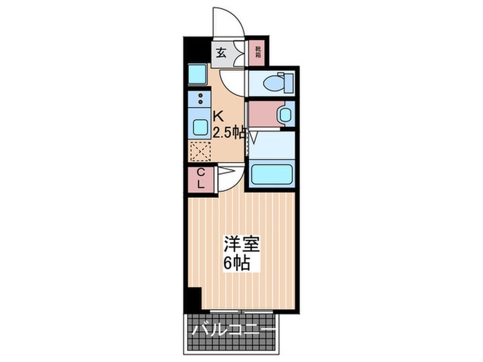 ＥＣ広島横川本通りの物件間取画像