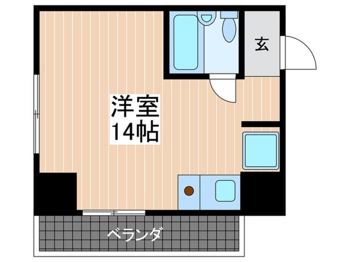 サンピア銀河(602)の物件間取画像