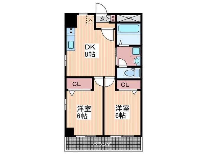ラ・フォレスタの物件間取画像