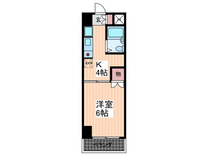 ラトゥ－ル広島の物件間取画像