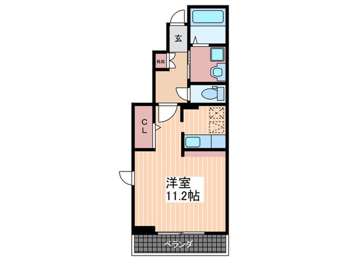 シャンドールⅠの物件間取画像