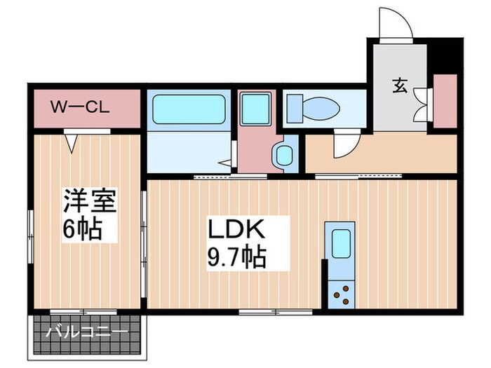 ノクターン　Ⅰ棟の物件間取画像