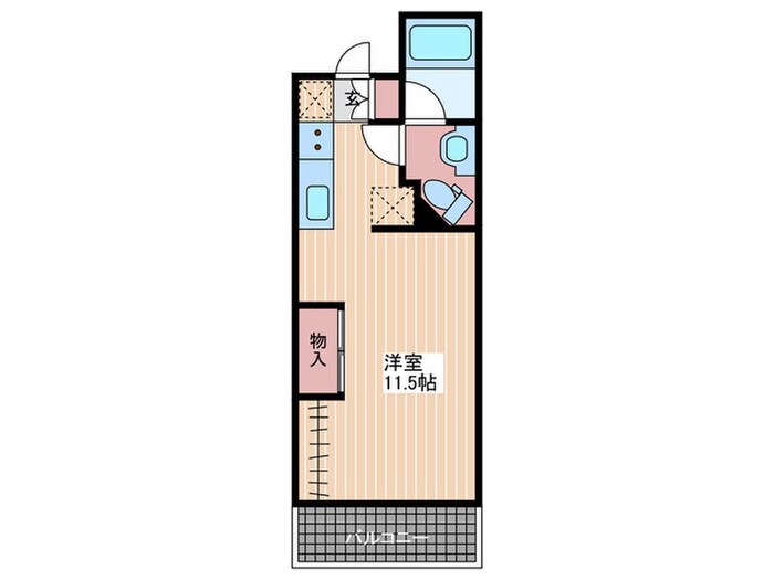 テラコッタの物件間取画像