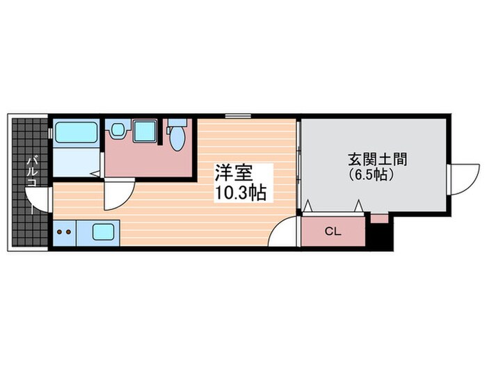 Riche廿日市の物件間取画像
