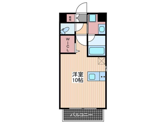Der　Glanz.Y2 比治山の物件間取画像