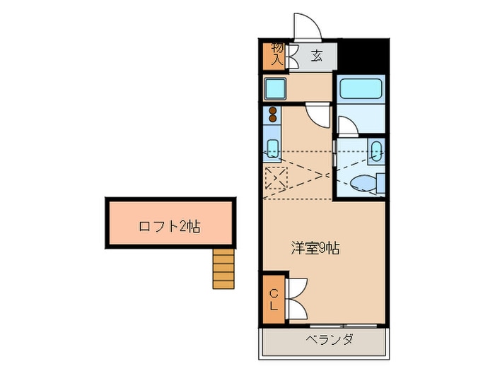 エクセリア舟入本町の物件間取画像