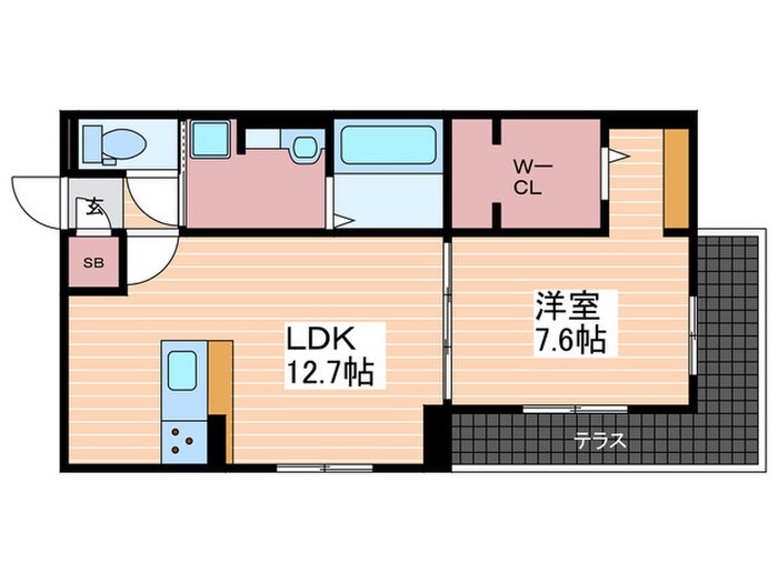 一番館の物件間取画像