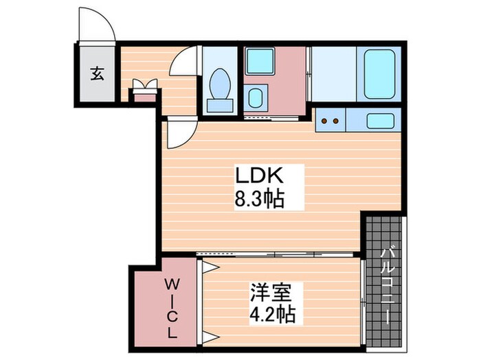 サニーガーデン廿日市の物件間取画像