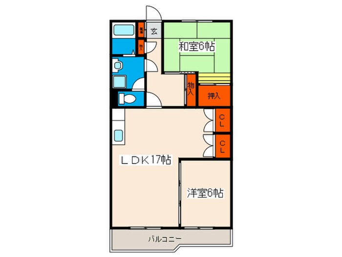 とぴあビルの物件間取画像