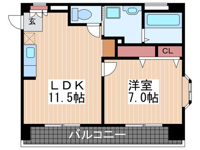 グレイスビルの物件間取画像