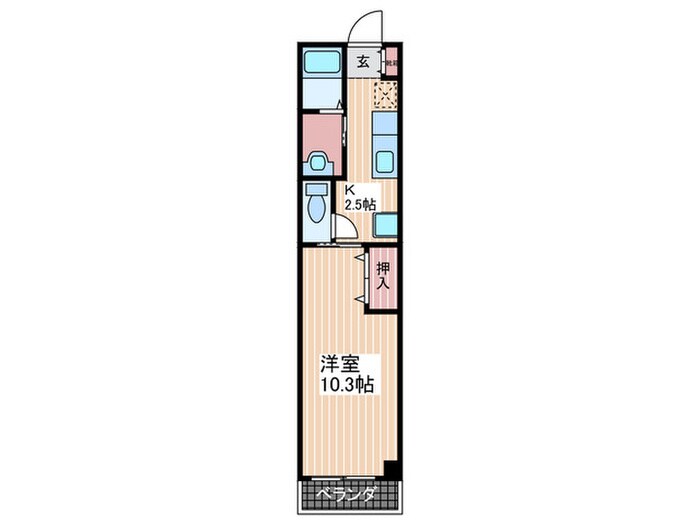 I-city 広瀬の物件間取画像