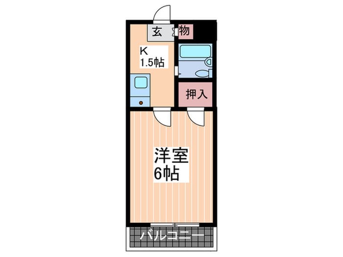 千代田ハイツの物件間取画像