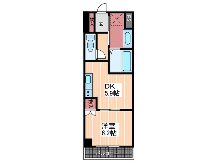 グローリーの物件間取画像