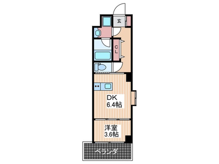 LIFEMENT GLANZ SAKAIMACHIの物件間取画像